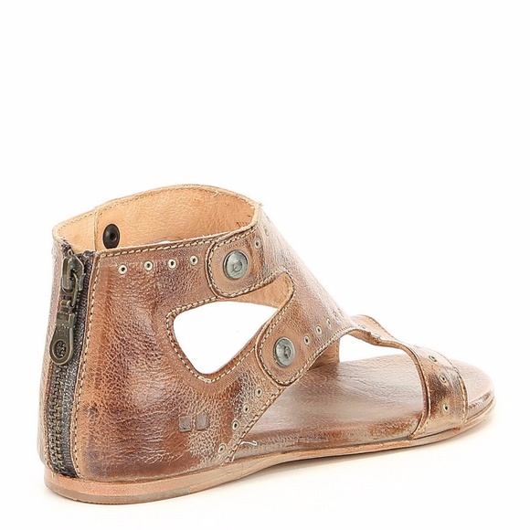 NEW Bed Stu Soto G Flat Sandal, Tan Mason - Picture 2 of 4